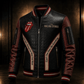 Premium RLST Leather Zipper Jacket PVNA