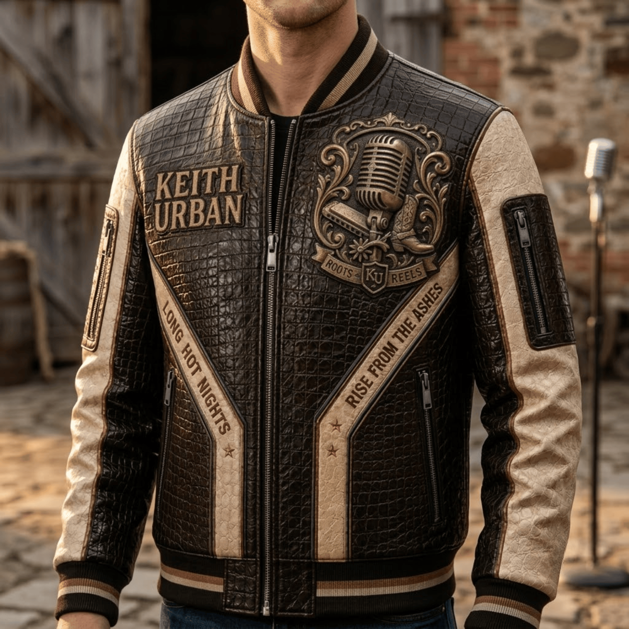 Premium KUB Leather Zipper Jacket TTMH