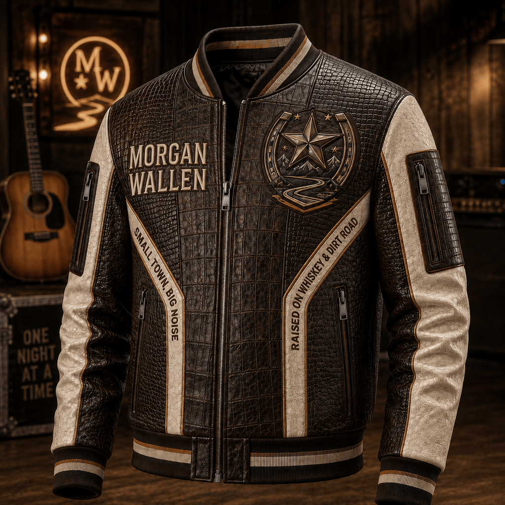 Premium MGWL Leather Zipper Jacket TTMH
