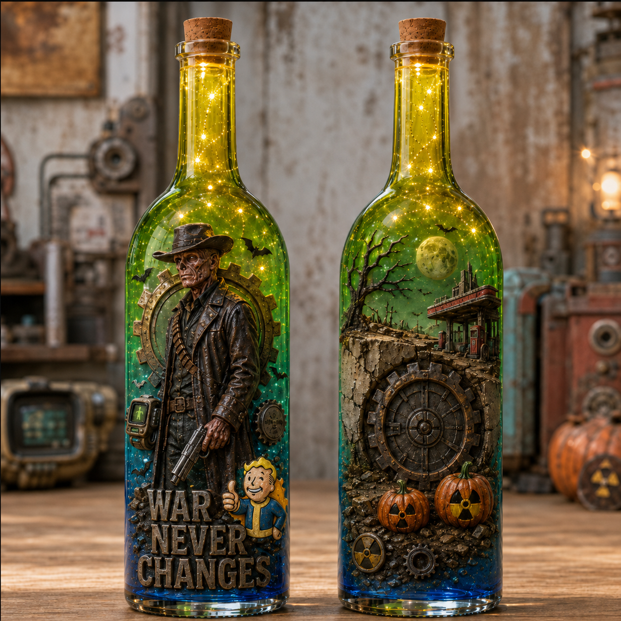 Premium FOG Bottle Lamp NTVA