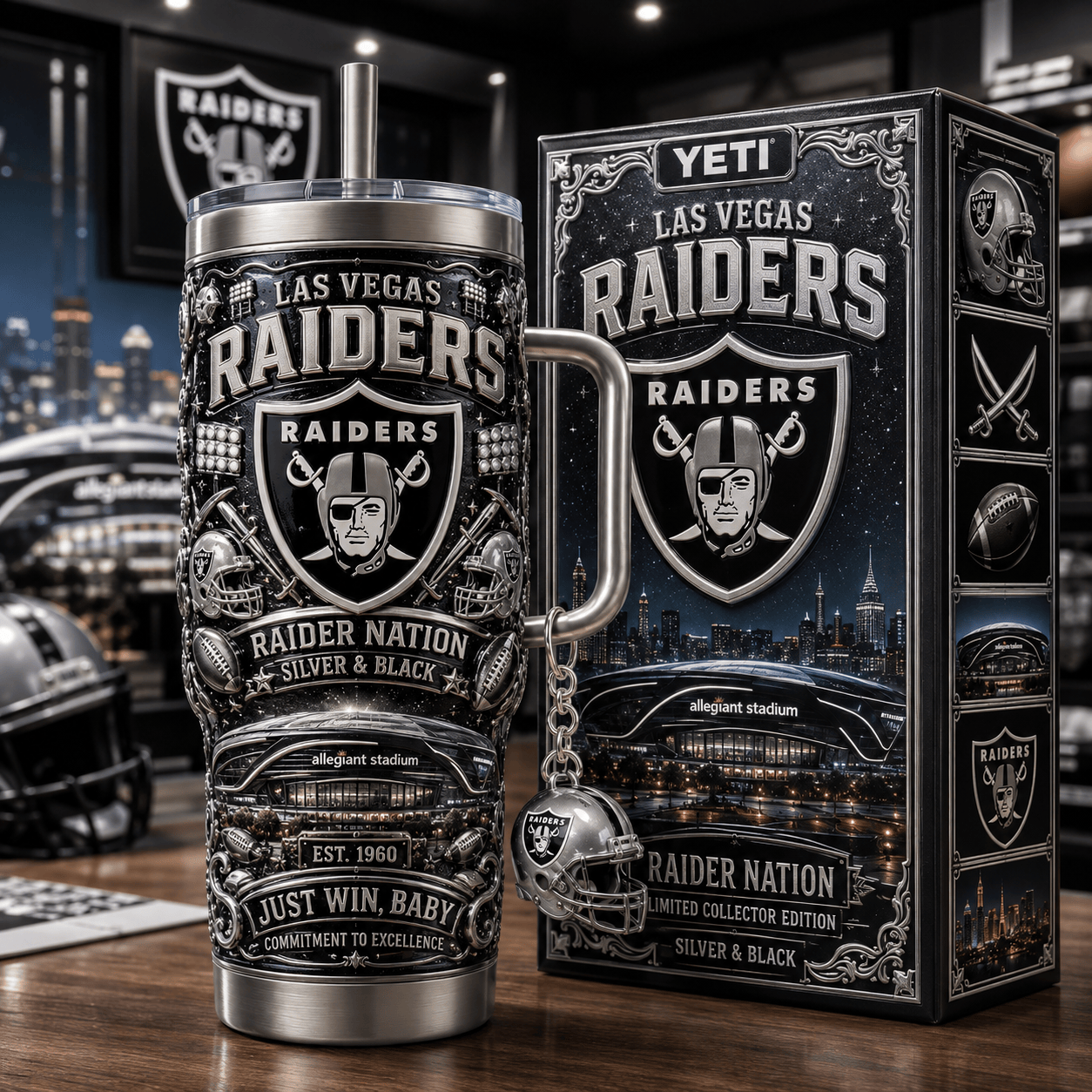 LVR 40oz Tumbler With Handle TTNL