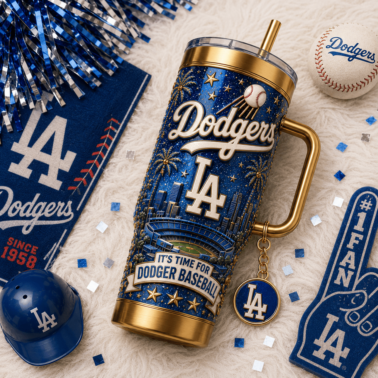 LAD 40oz Tumbler With Handle TTNL