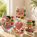 Premium BBN Wine Glass Cup TMH