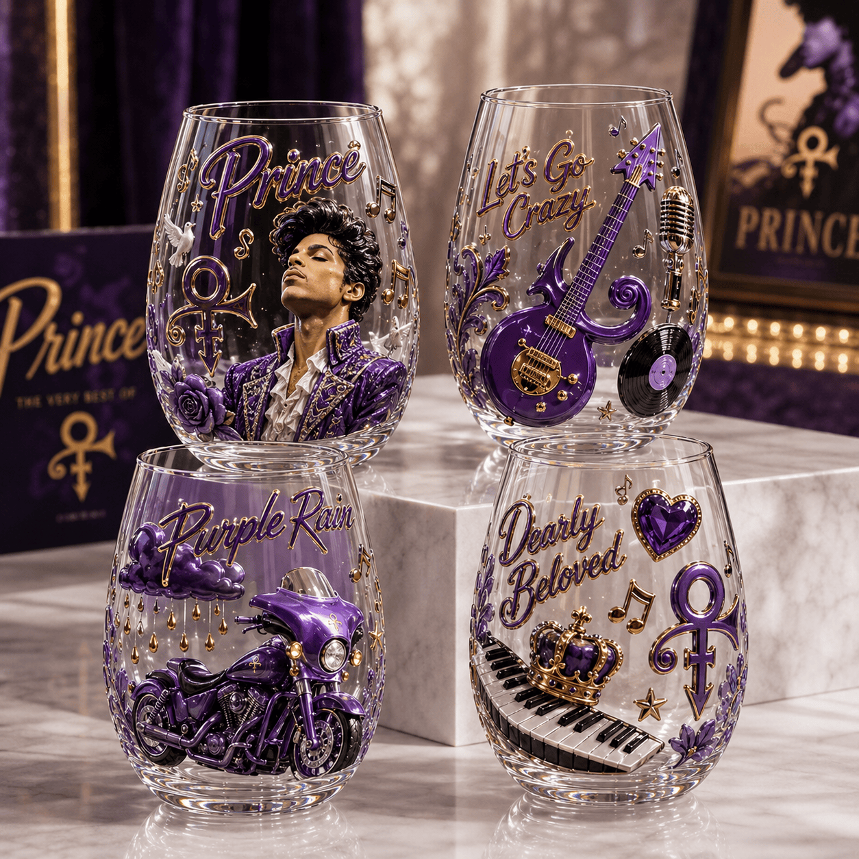 Premium PRCE Wine Glass Cup TTTT